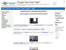 Tablet Screenshot of isayeret.com